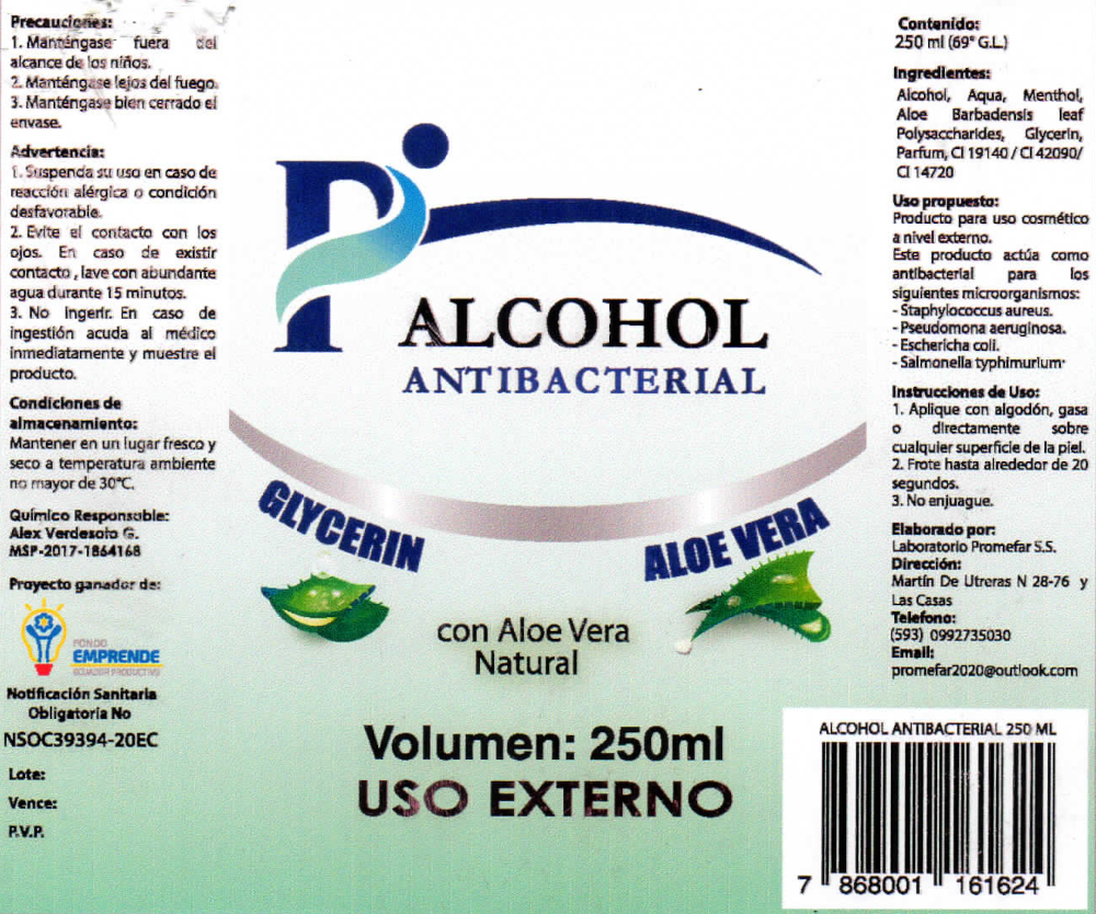 ETIQUETA 250 ML